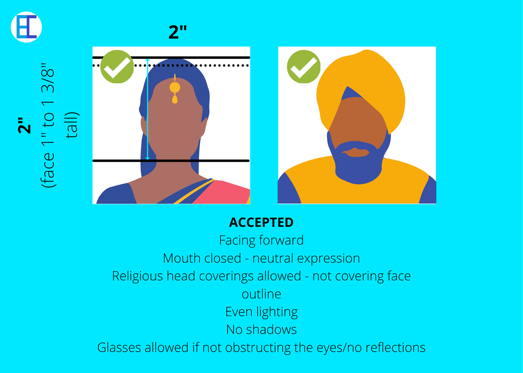 Indian Passport Size Photo Dimensions In Inches